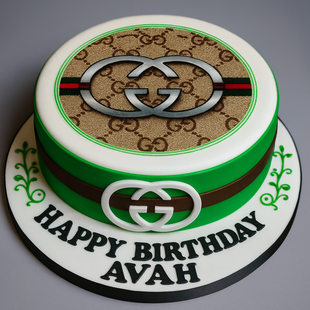 Gucci Birthday Cake for Her