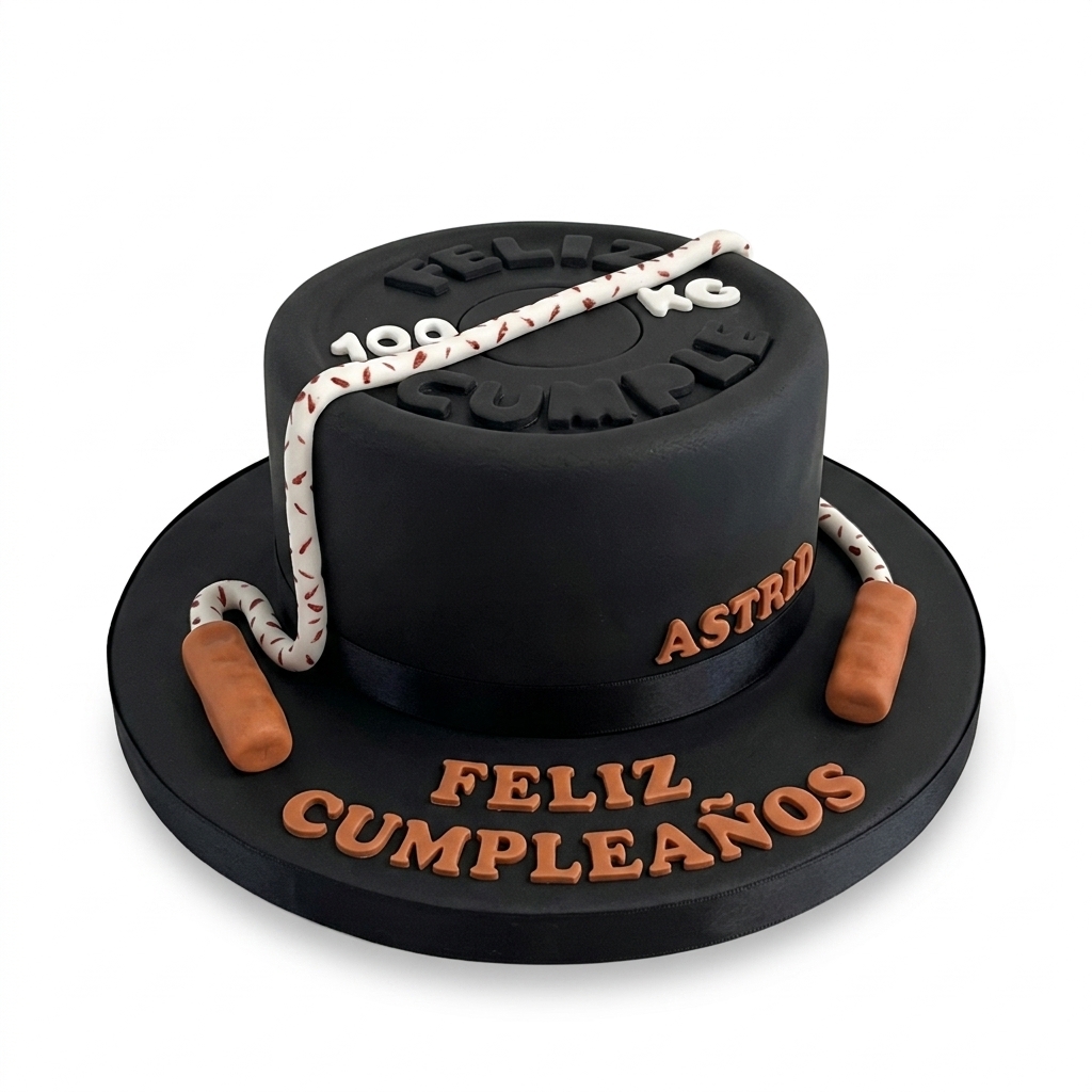 Gym Theme Birthday Cake