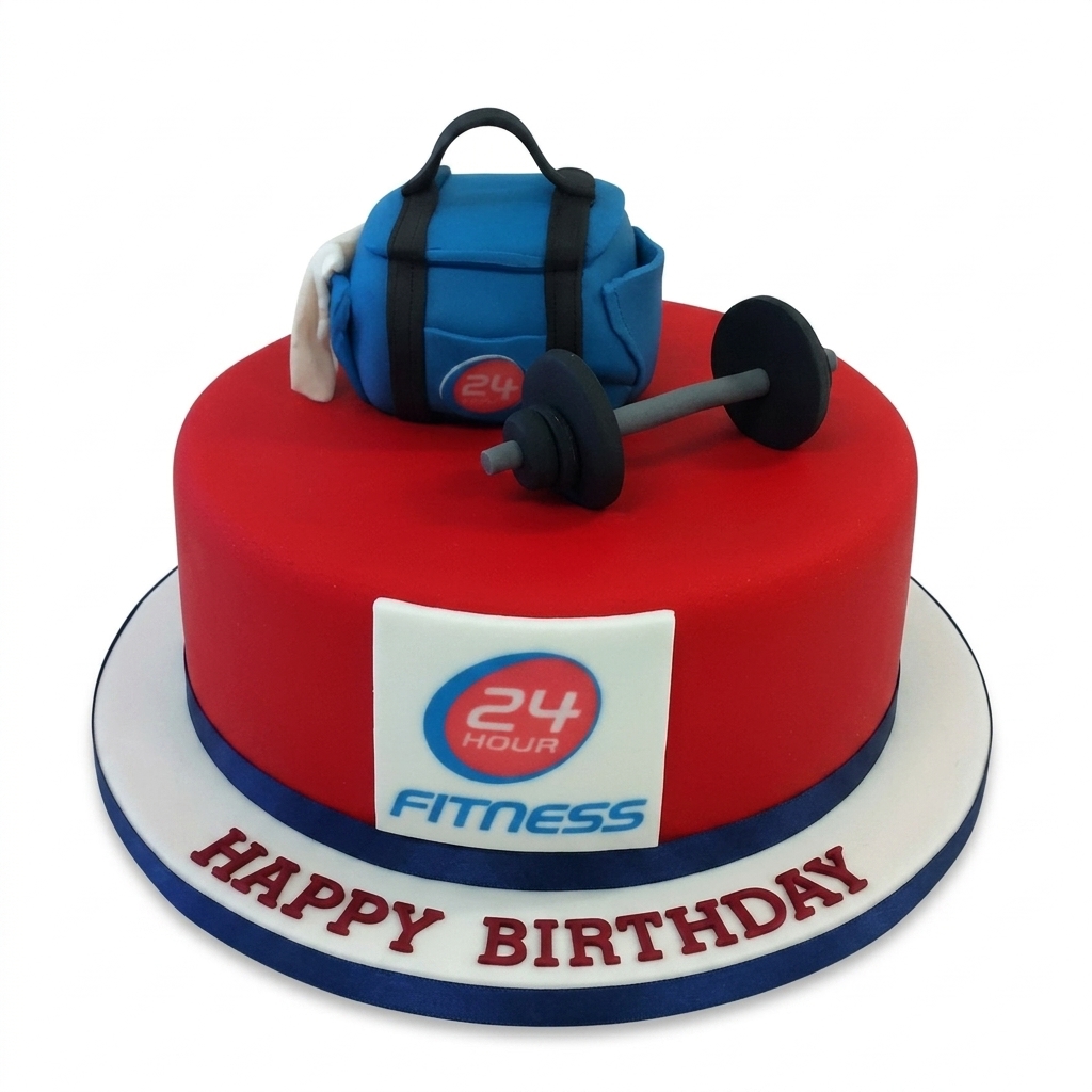 Fitness Birthday Cake for Him