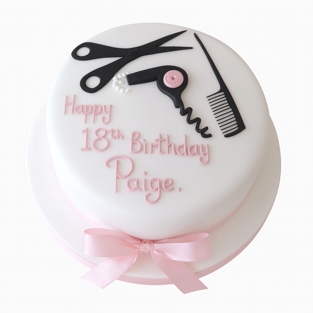 Hairdresser cake