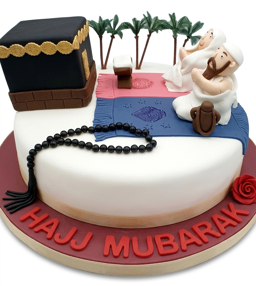 Hajj Mubarak Celebration Cake