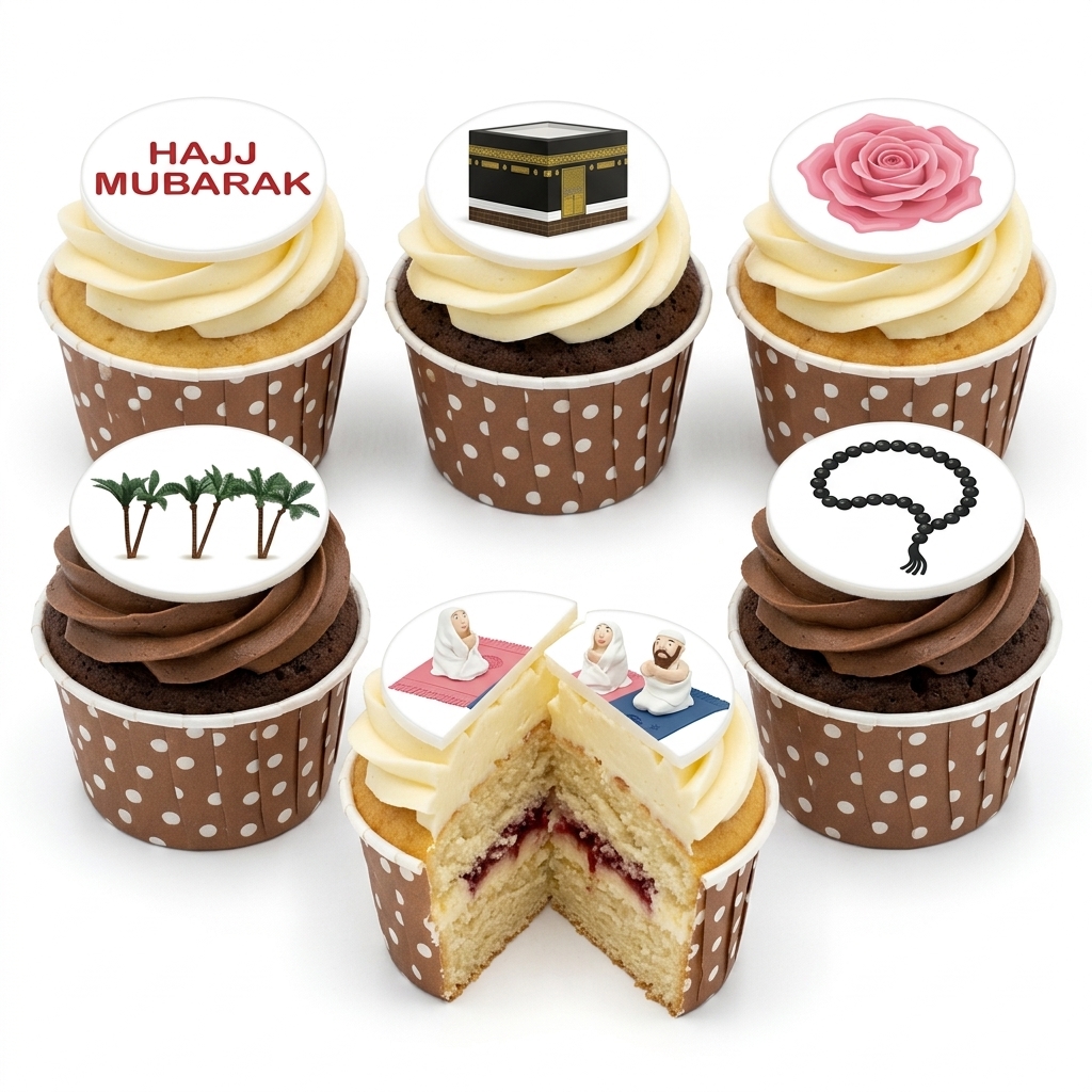 Hajj Mubarak Cupcakes