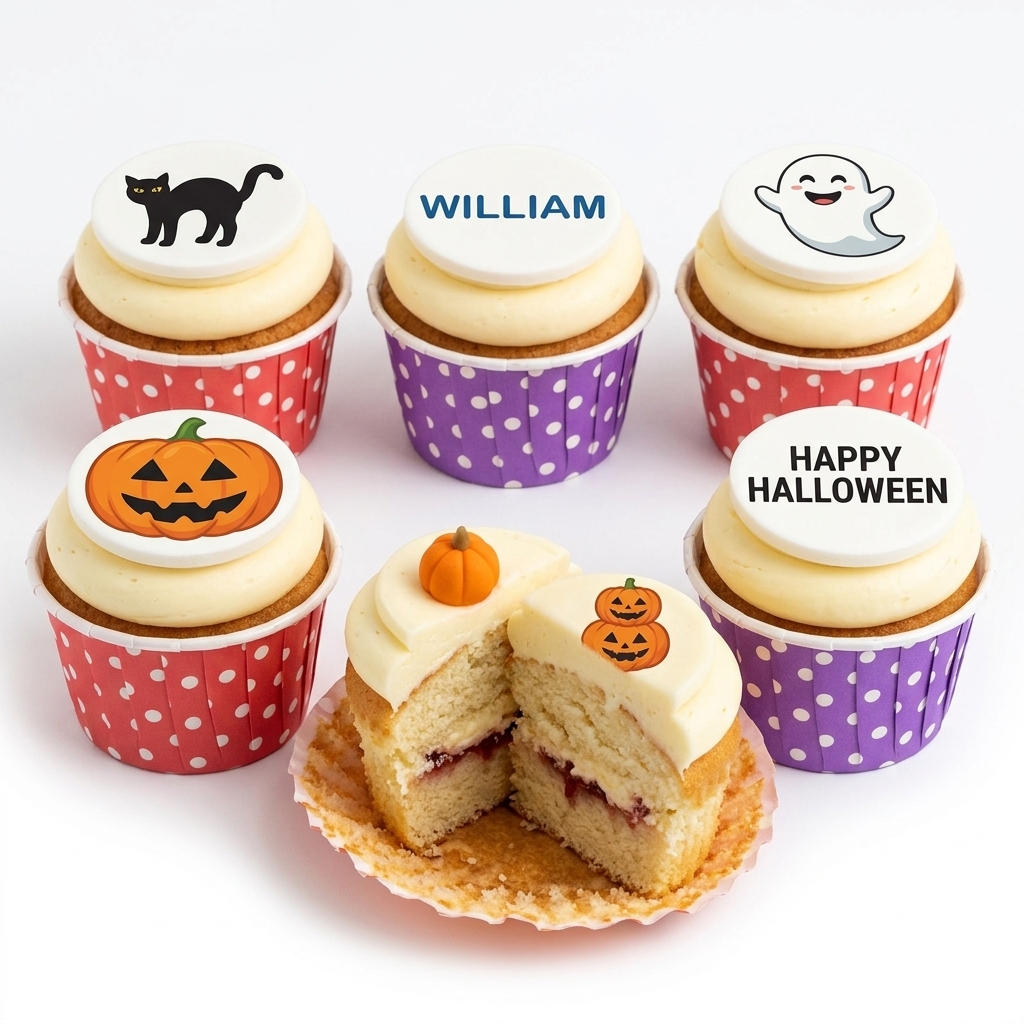 Spooky Halloween Cupcakes