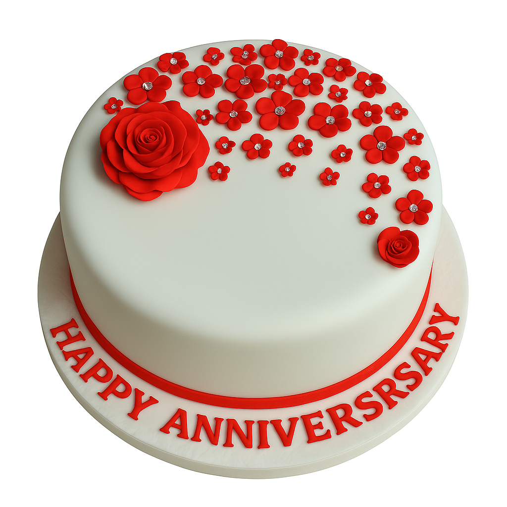 Happy anniversary cake