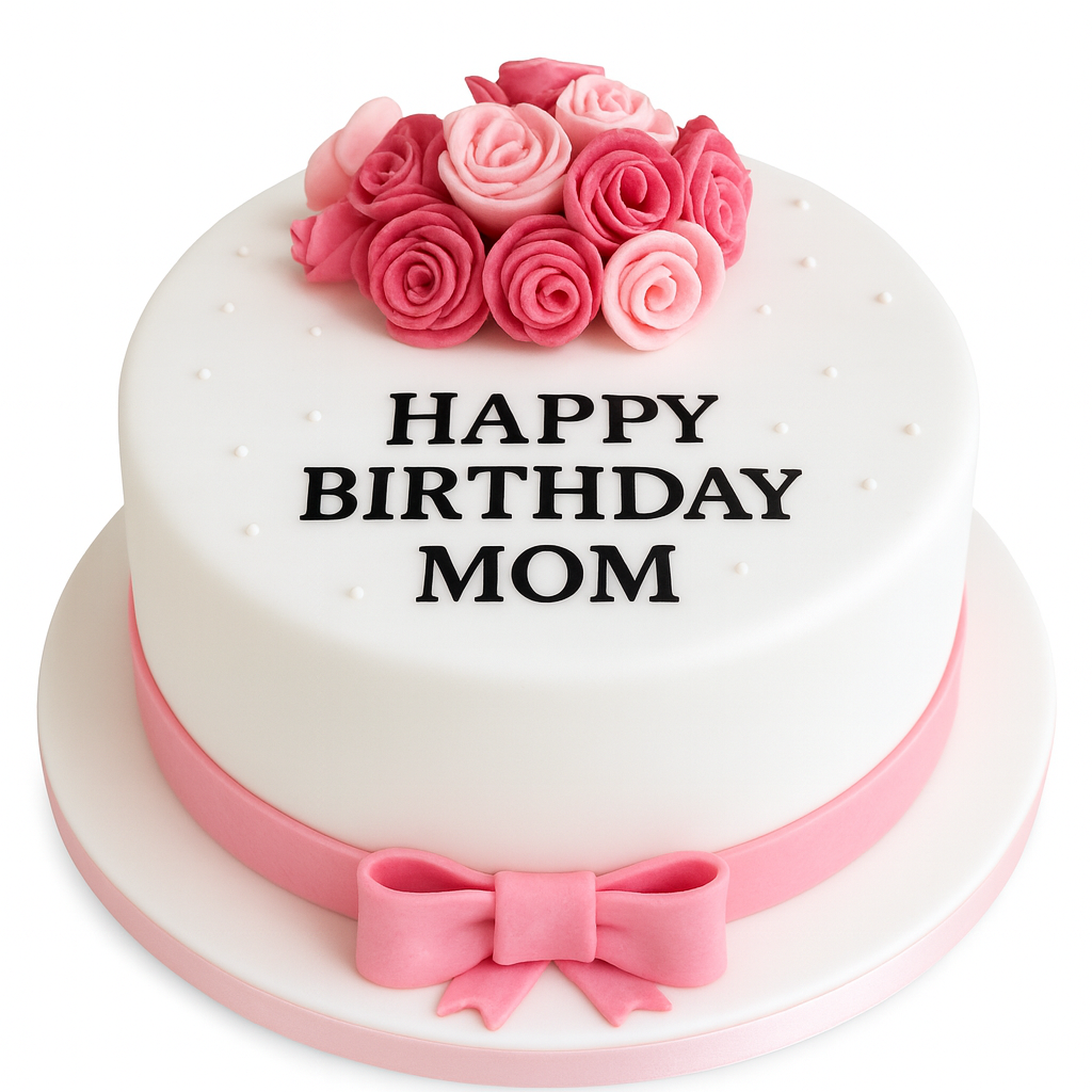 Happy Birthday Mom Cake
