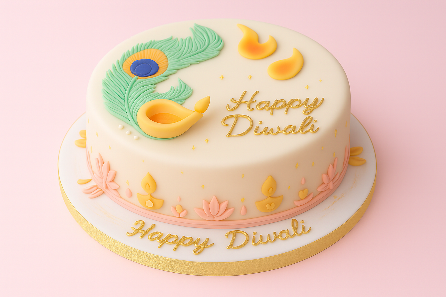Happy Diwali Cake