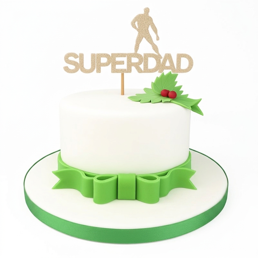 Superdad Birthday Cake