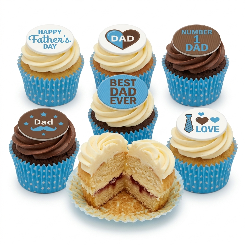 Father's Day Cupcakes Selection Box