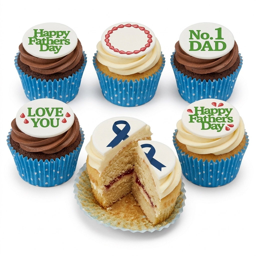 Father's Day Cupcakes for Dad