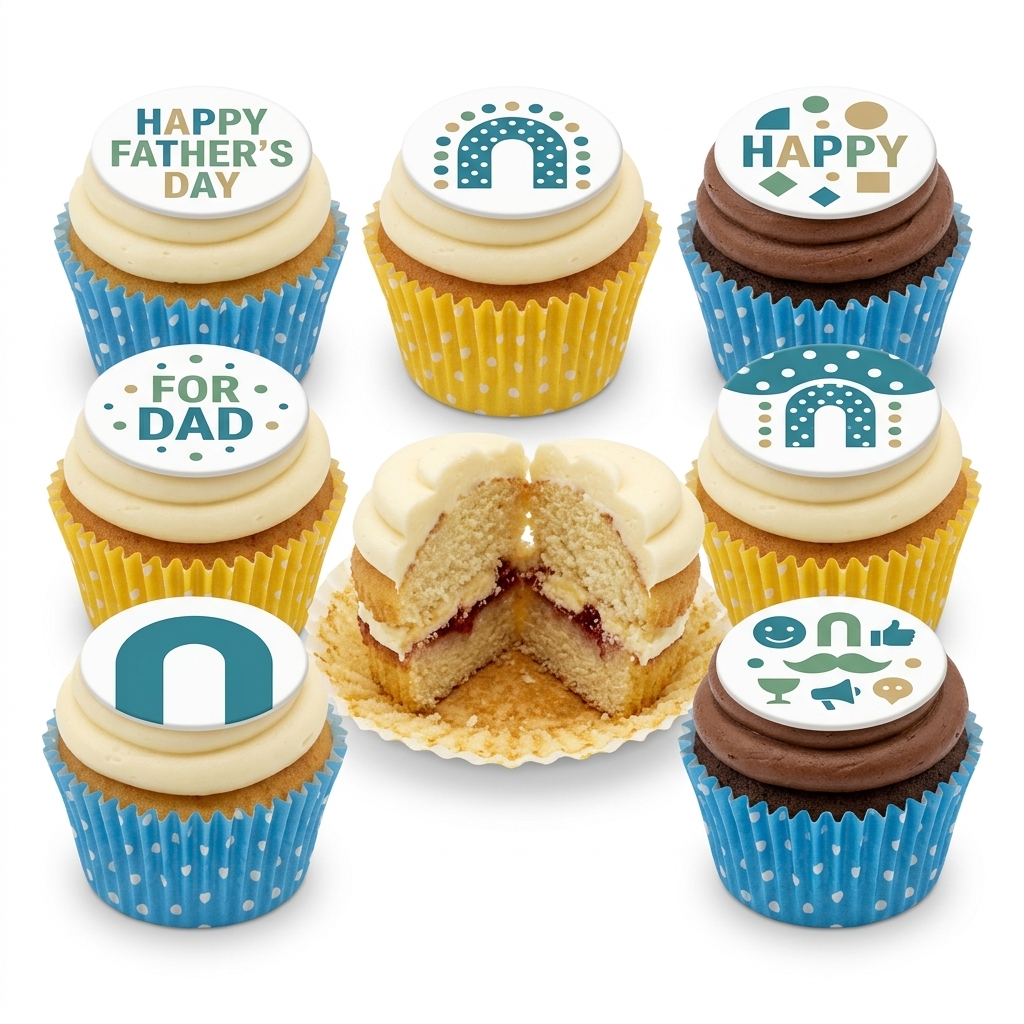 Happy Father's Day Cupcakes | For Dad