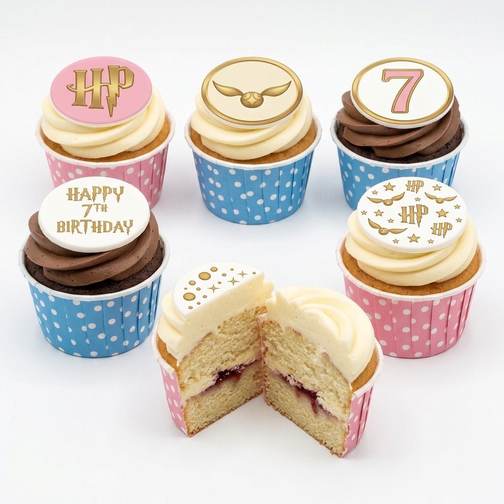 Harry Potter Birthday Cupcakes