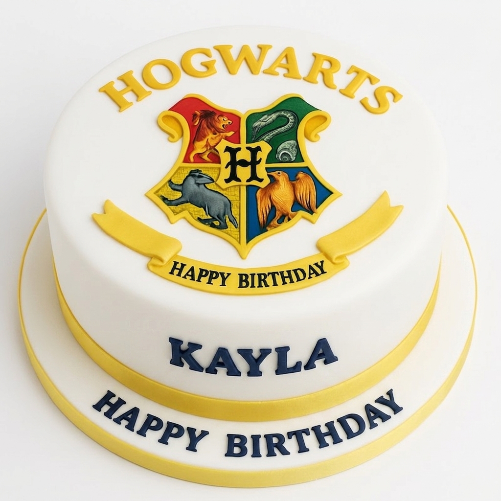 Hogwarts Harry Potter Birthday Cake