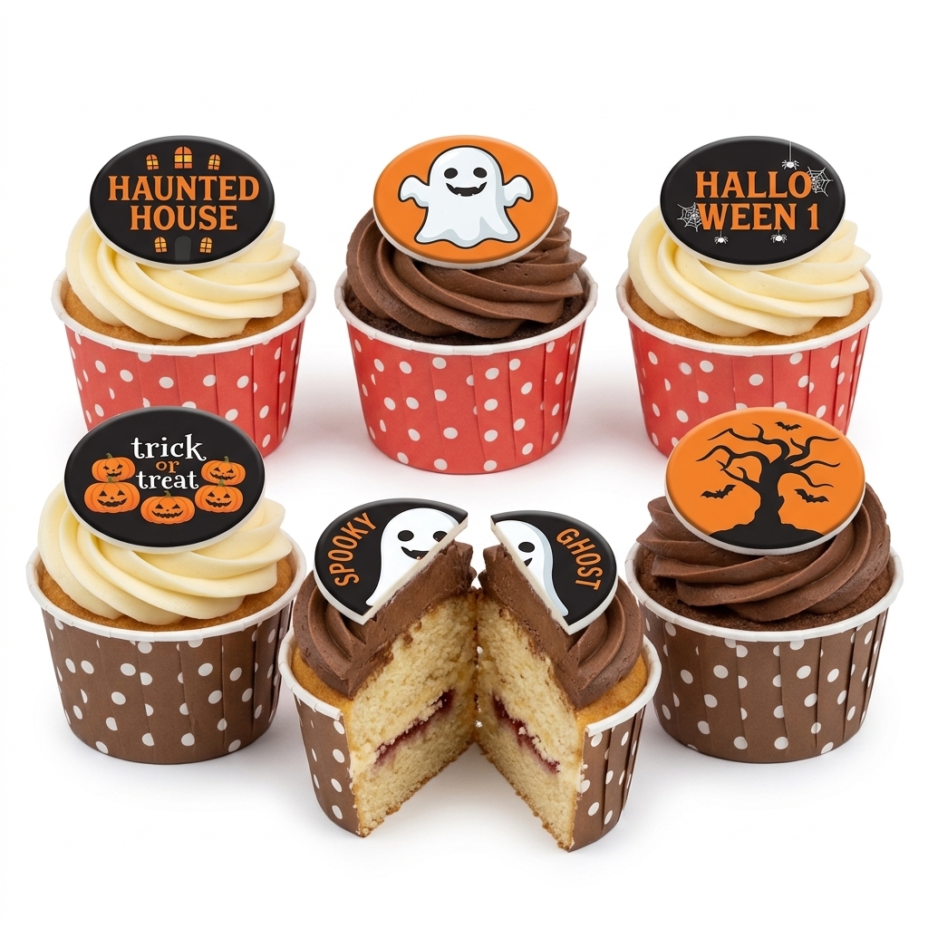 Spooky Halloween Cupcakes