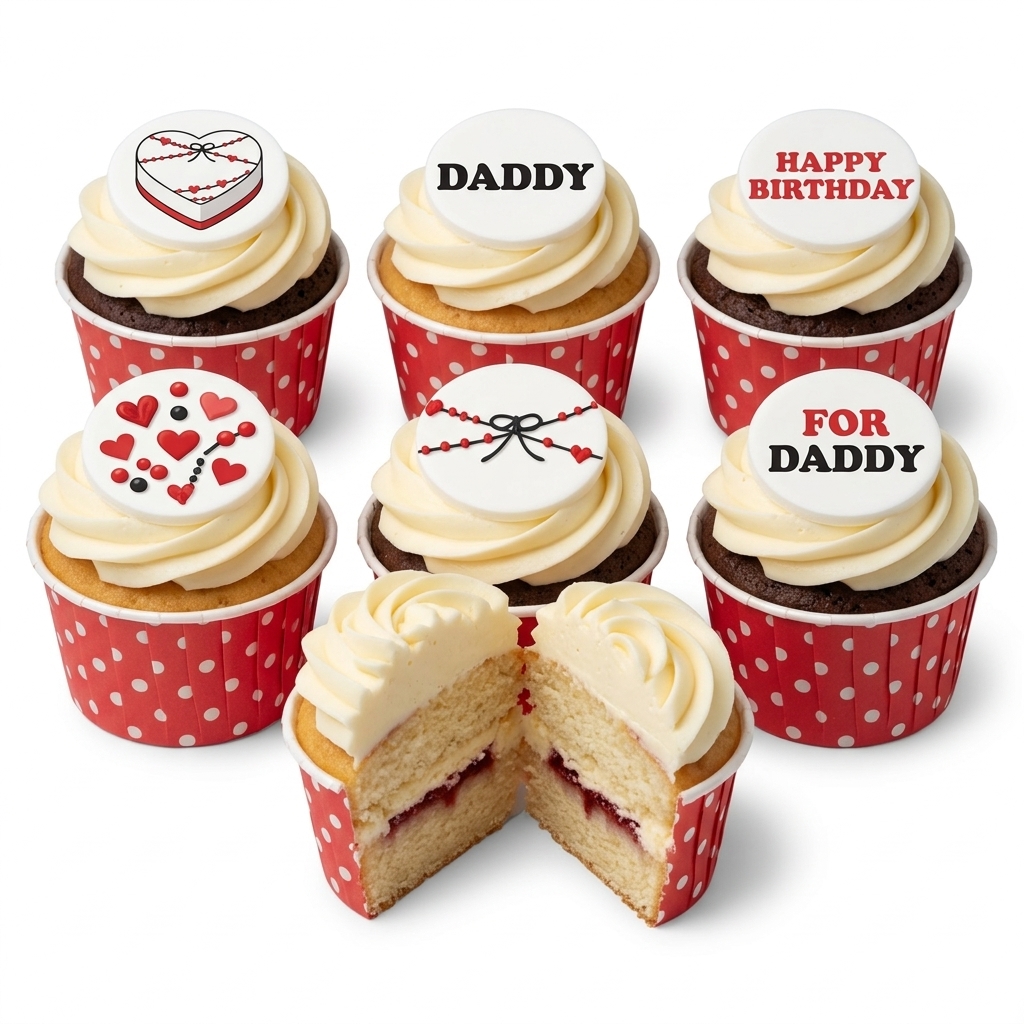 Heartfelt Birthday Cupcakes for Him