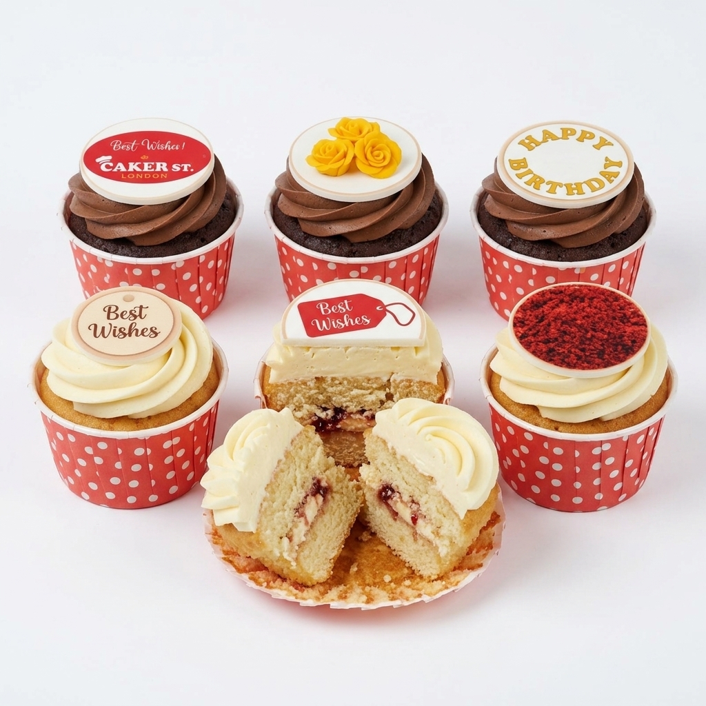Mixed Birthday & Celebration Cupcakes