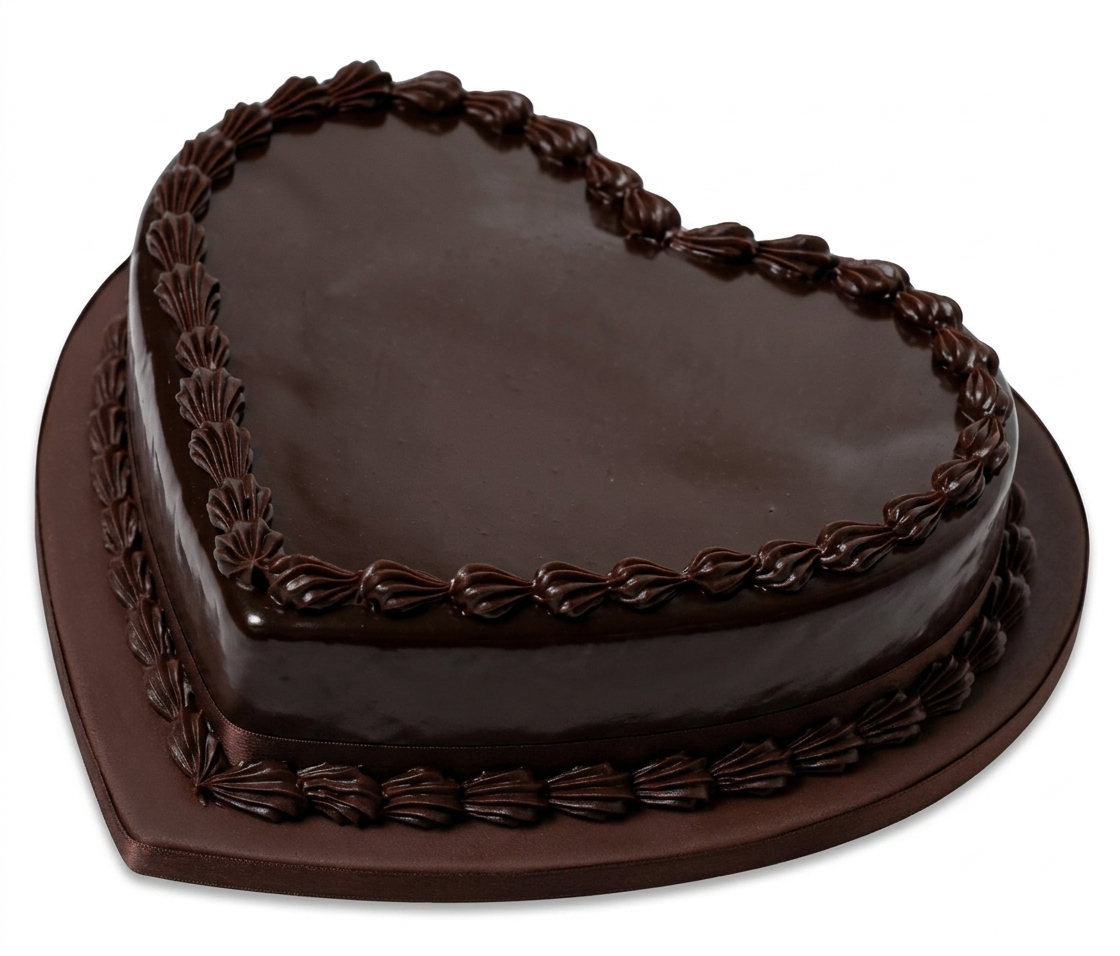 Chocolate Heart Cake