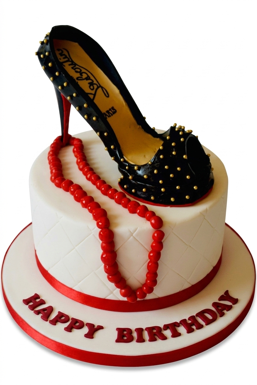 High Heel Birthday Cake for Her