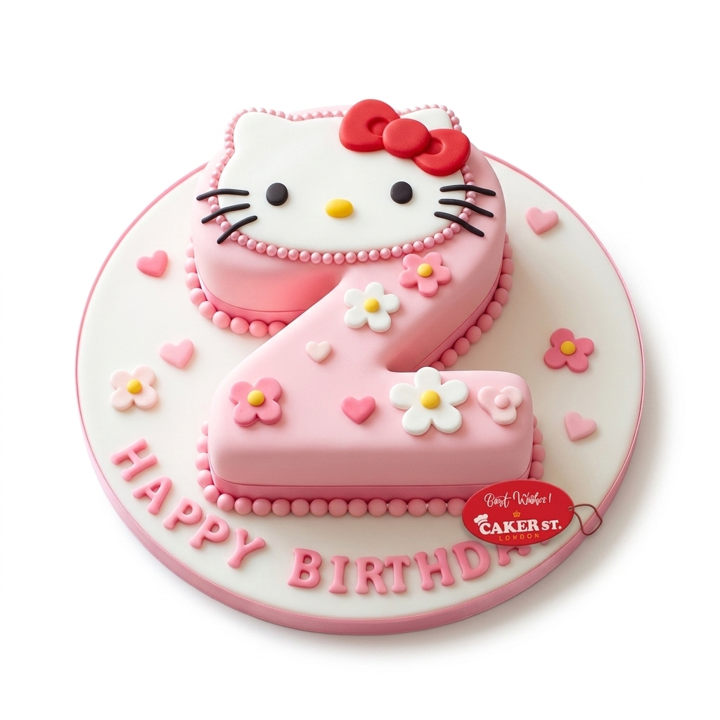 Hello Kitty Birthday Cake for Girls