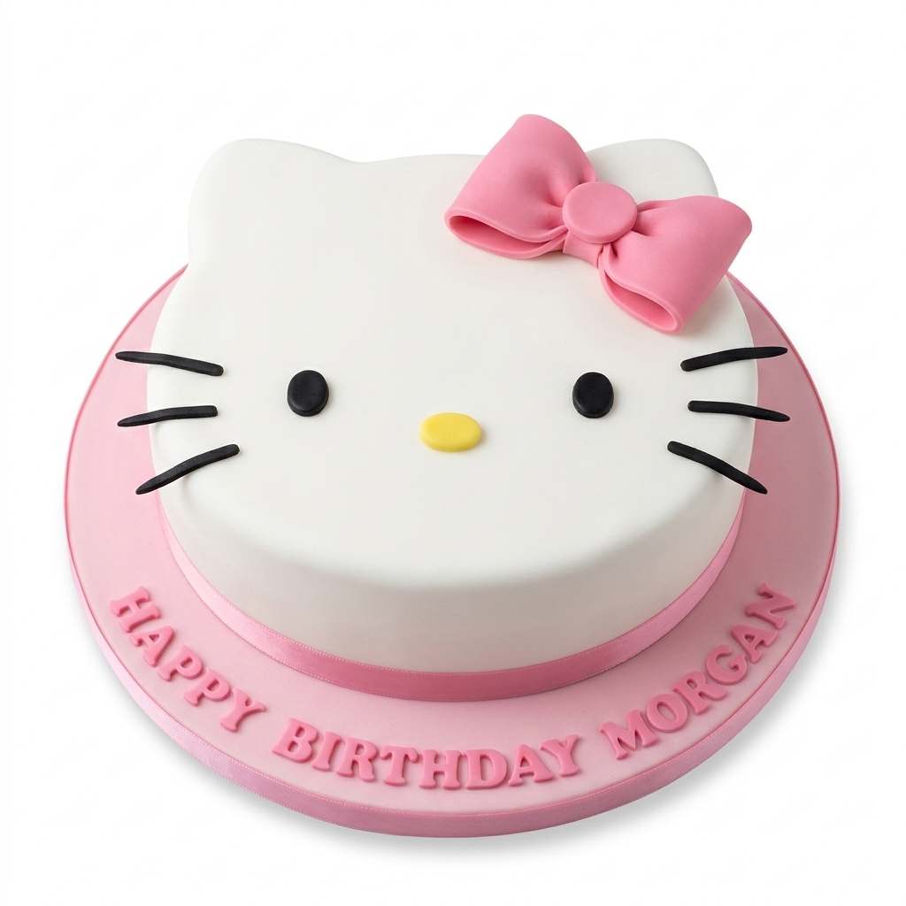 Hello Kitty Birthday Cake for Girls
