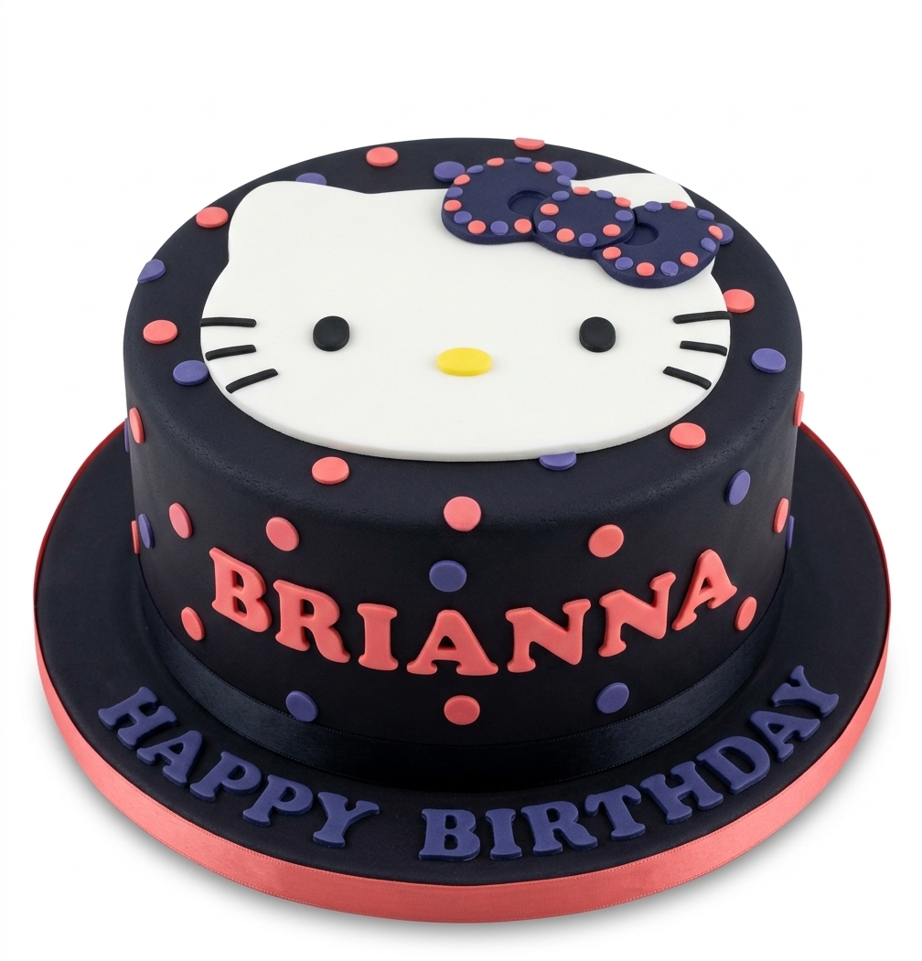 Hello Kitty Birthday Cake for Girls