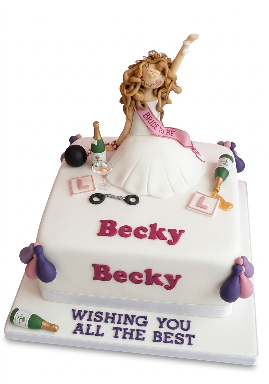 Hen Party Celebration Cake