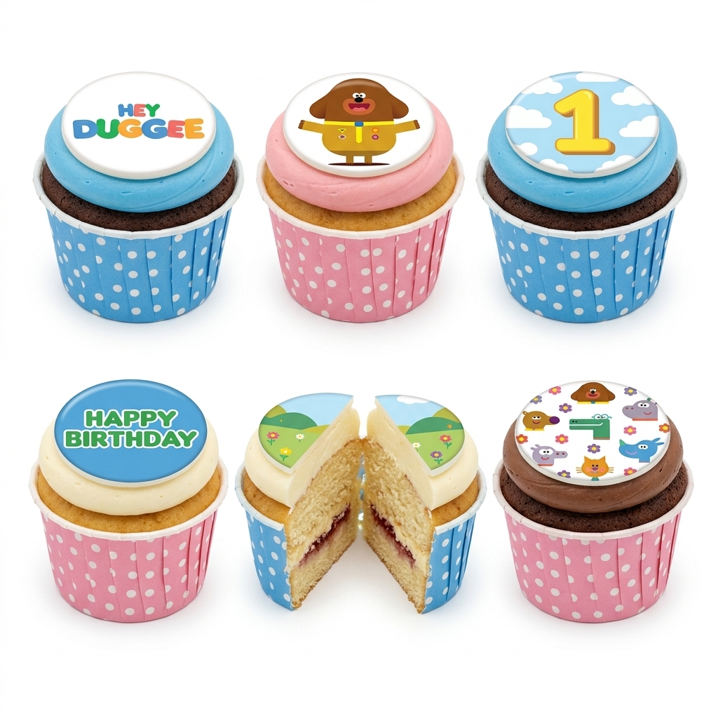 Hey Duggee Birthday Cupcakes