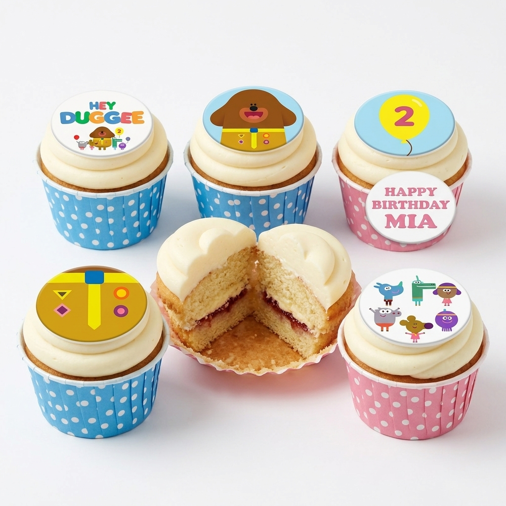 Hey Duggee Kids Birthday Cupcakes