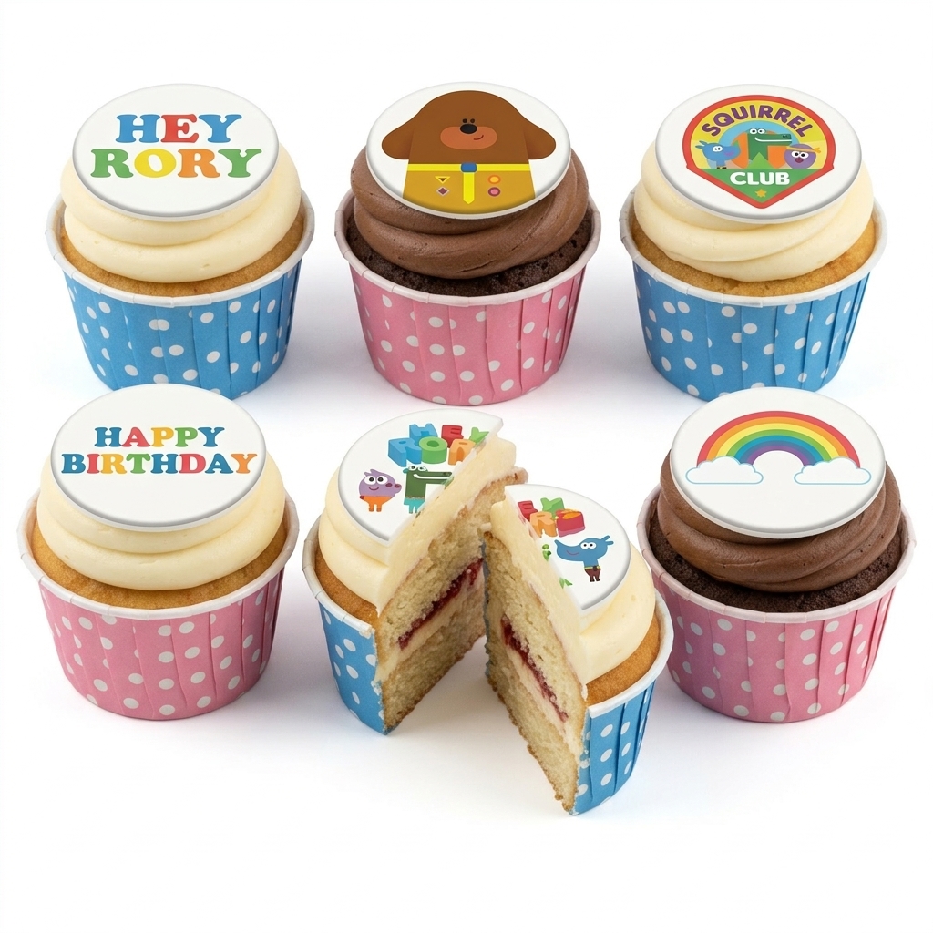 Hey Duggee Birthday Cupcakes