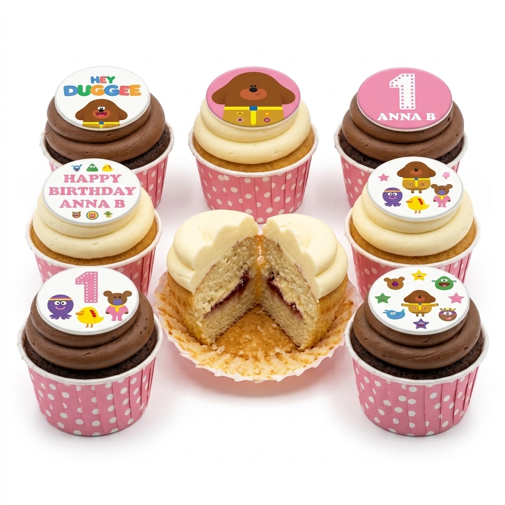 Hey Duggee Birthday Cupcakes