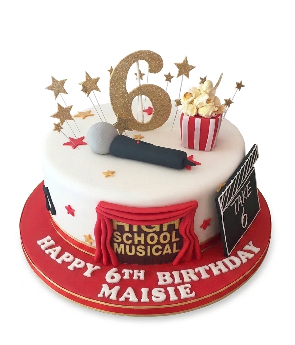 High School Musical Birthday Cake