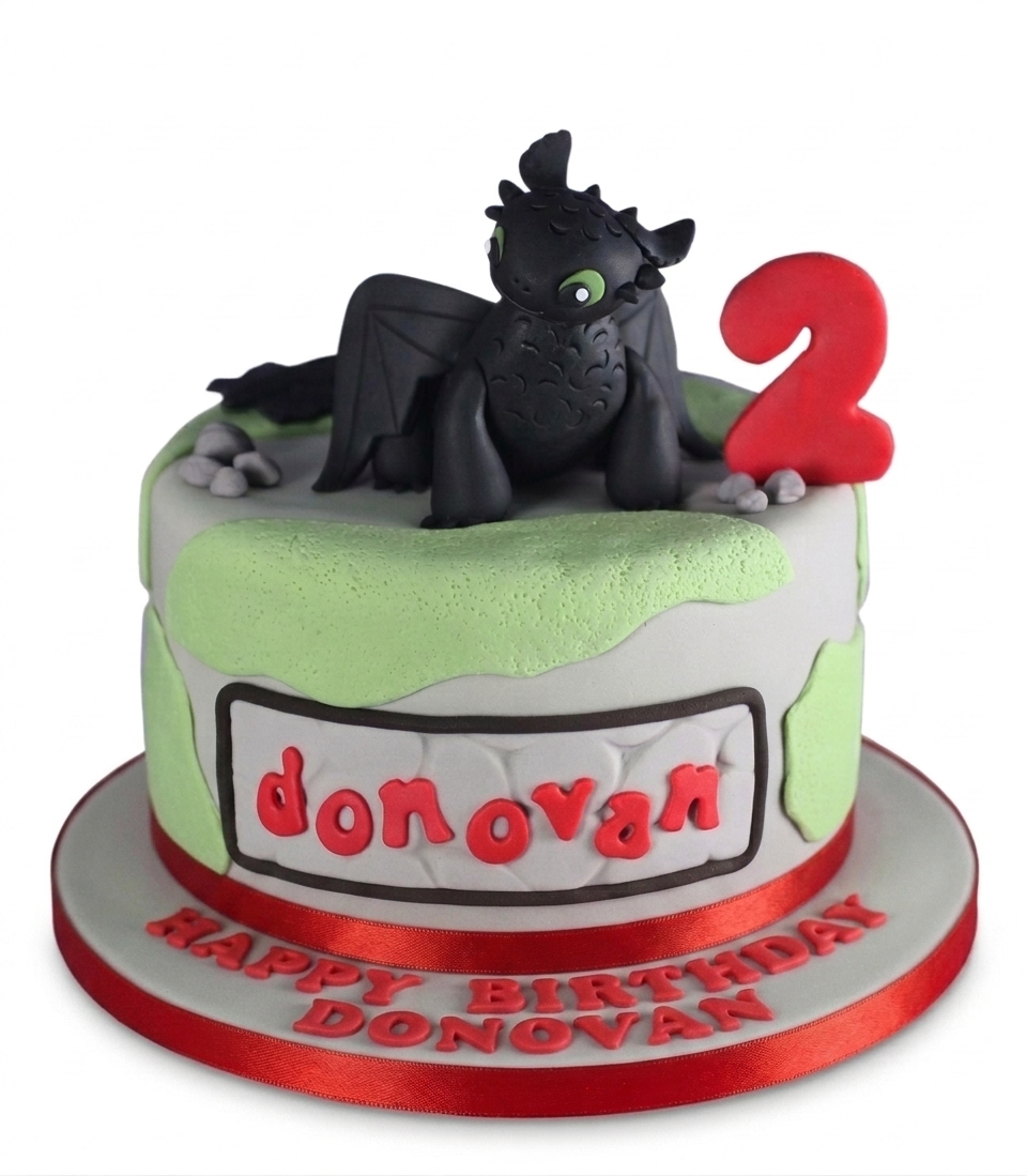 How To Train Your Dragon Birthday Cake