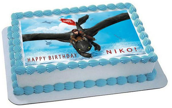 How to Train Your Dragon Cake