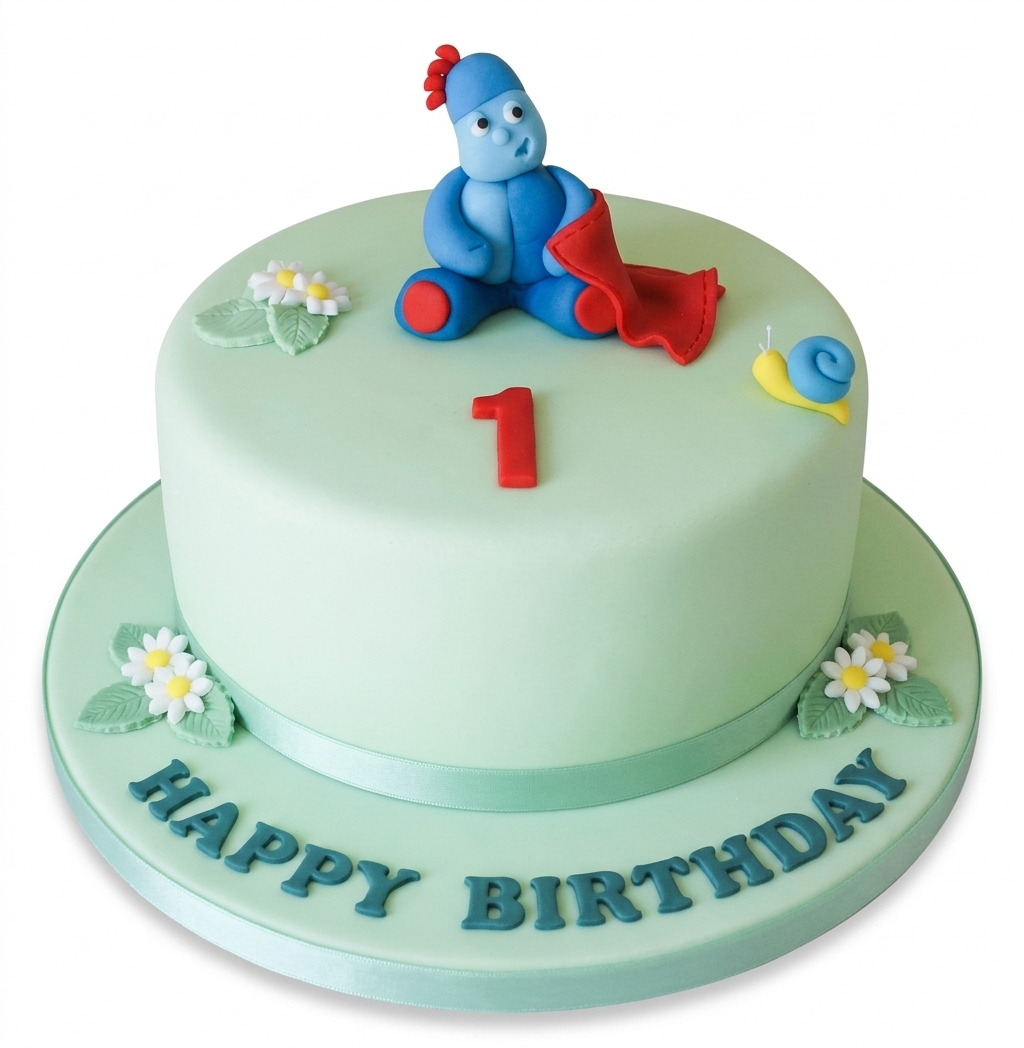 In The Night Garden Igglepiggle 1st Birthday Cake