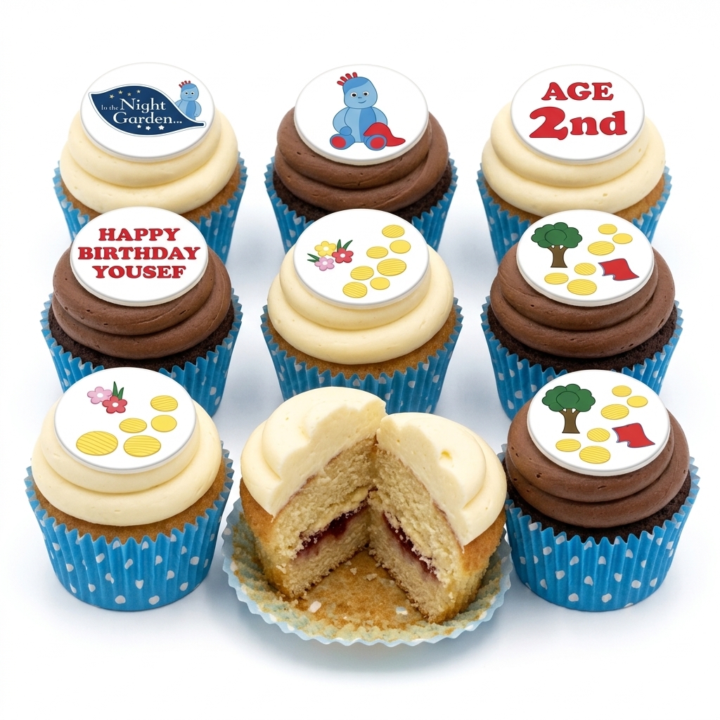 In the Night Garden Birthday Cupcakes