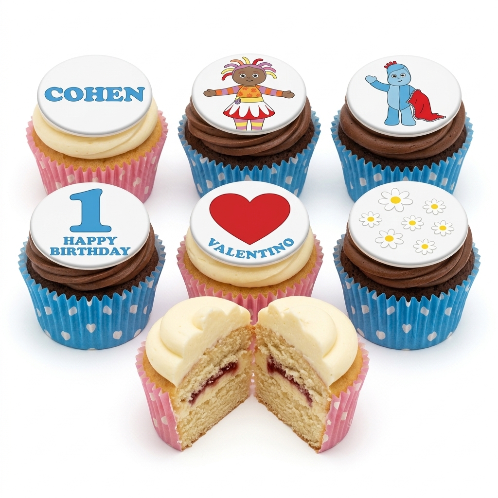 In the Night Garden Birthday Cupcakes