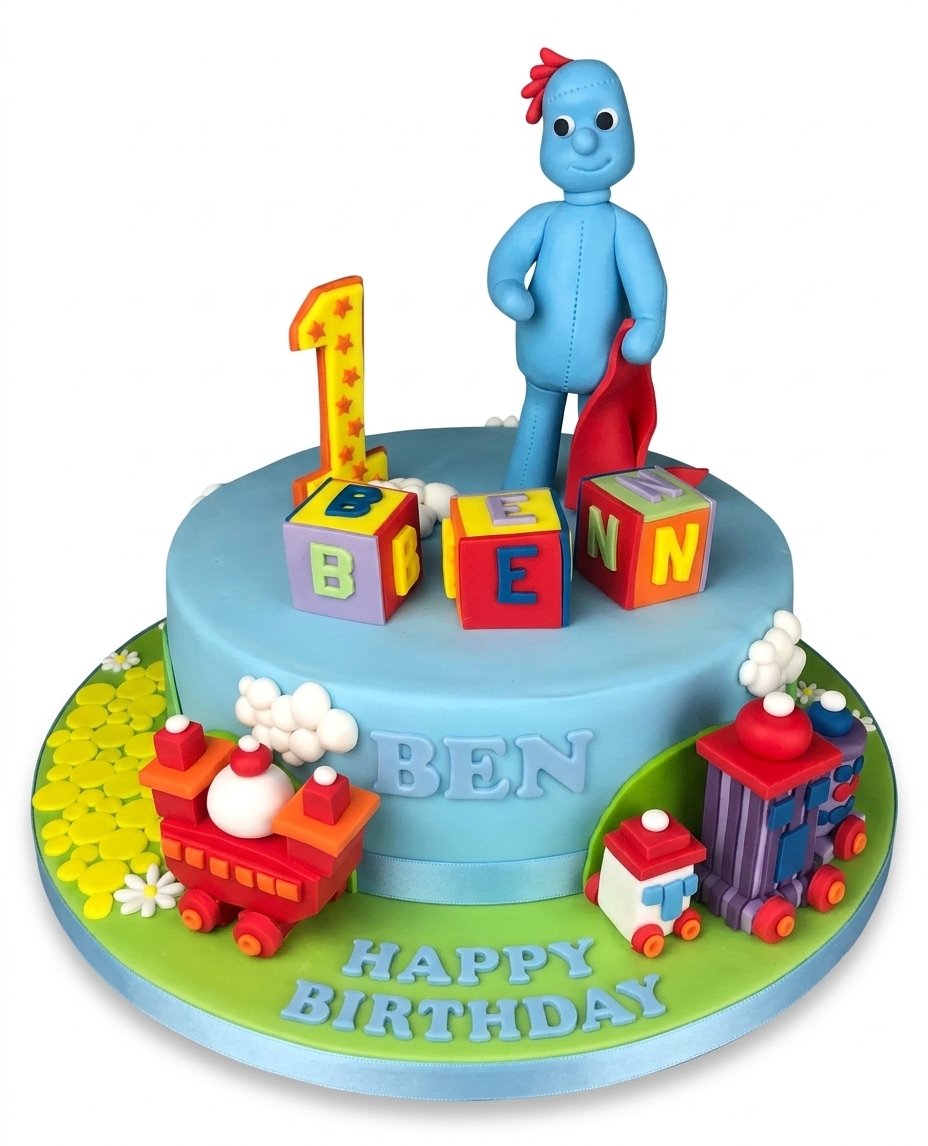 In The Night Garden Birthday Cake for Kids