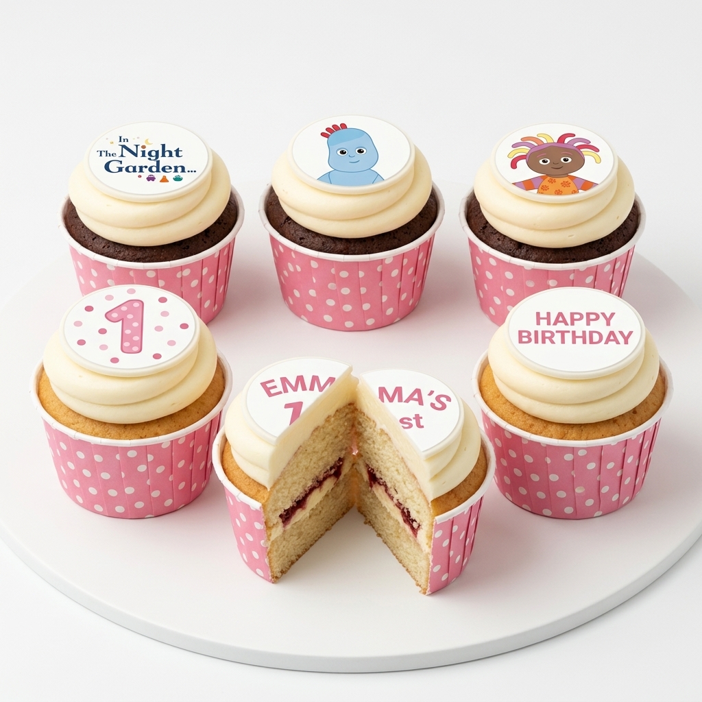 In The Night Garden Birthday Cupcakes