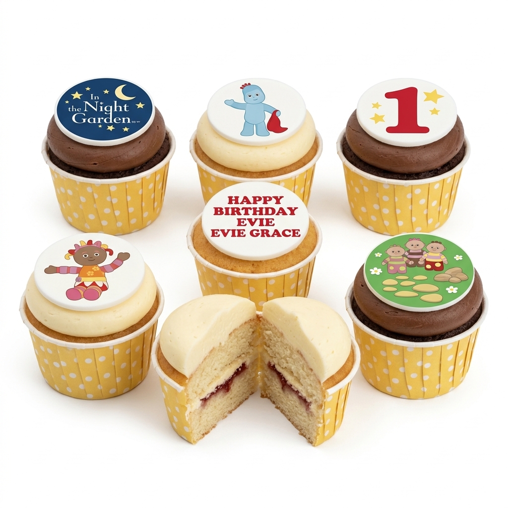 In The Night Garden Birthday Cupcakes