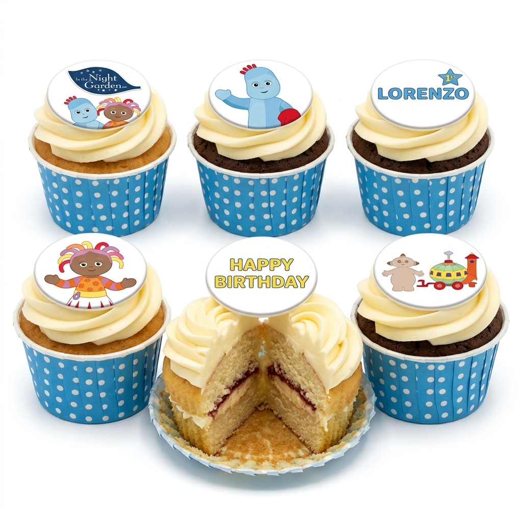 In the Night Garden Birthday Cupcakes