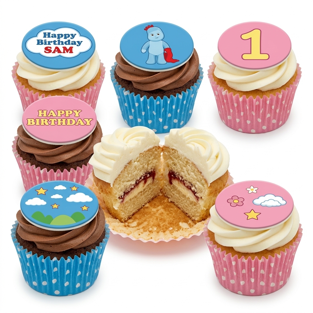 In The Night Garden Birthday Cupcakes