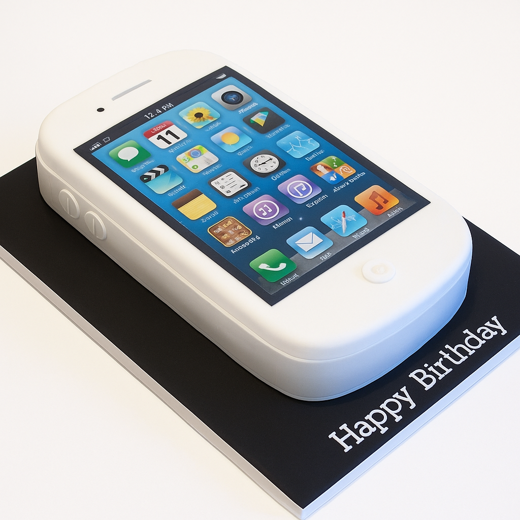 iPhone Cake