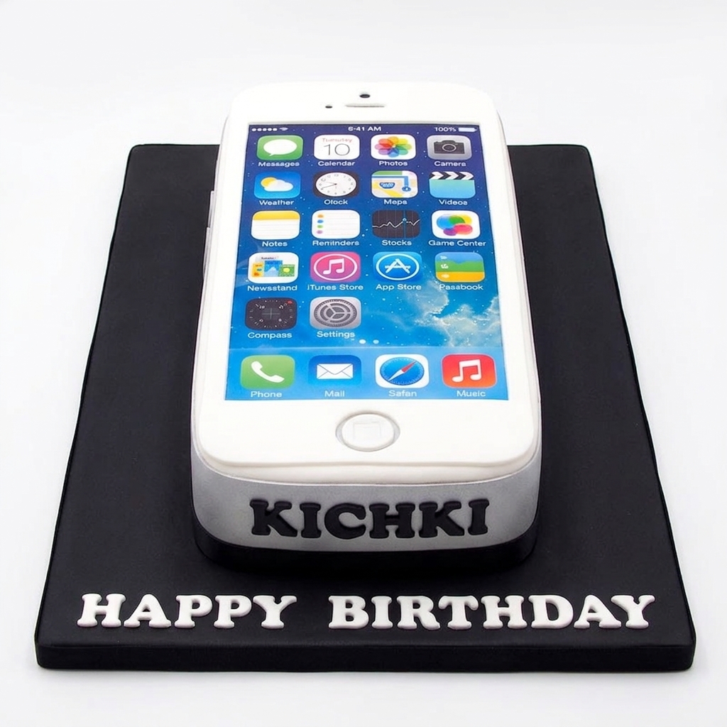 iPhone Birthday Cake