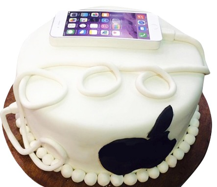 iPhone cake