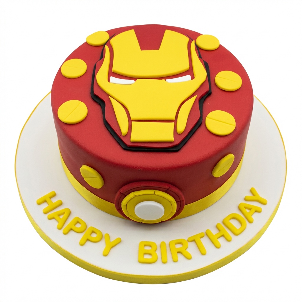 Ironman Birthday Cake