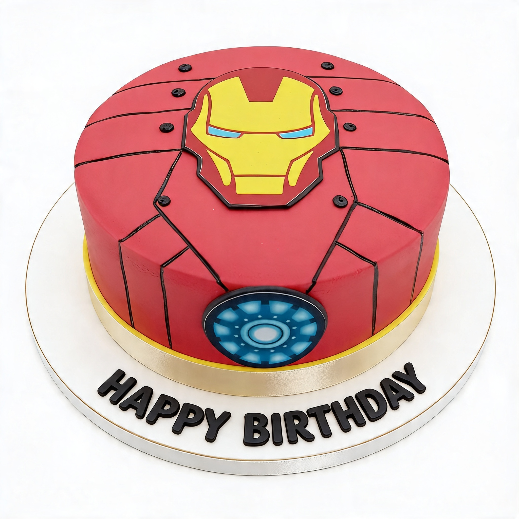 Ironman Birthday Cake