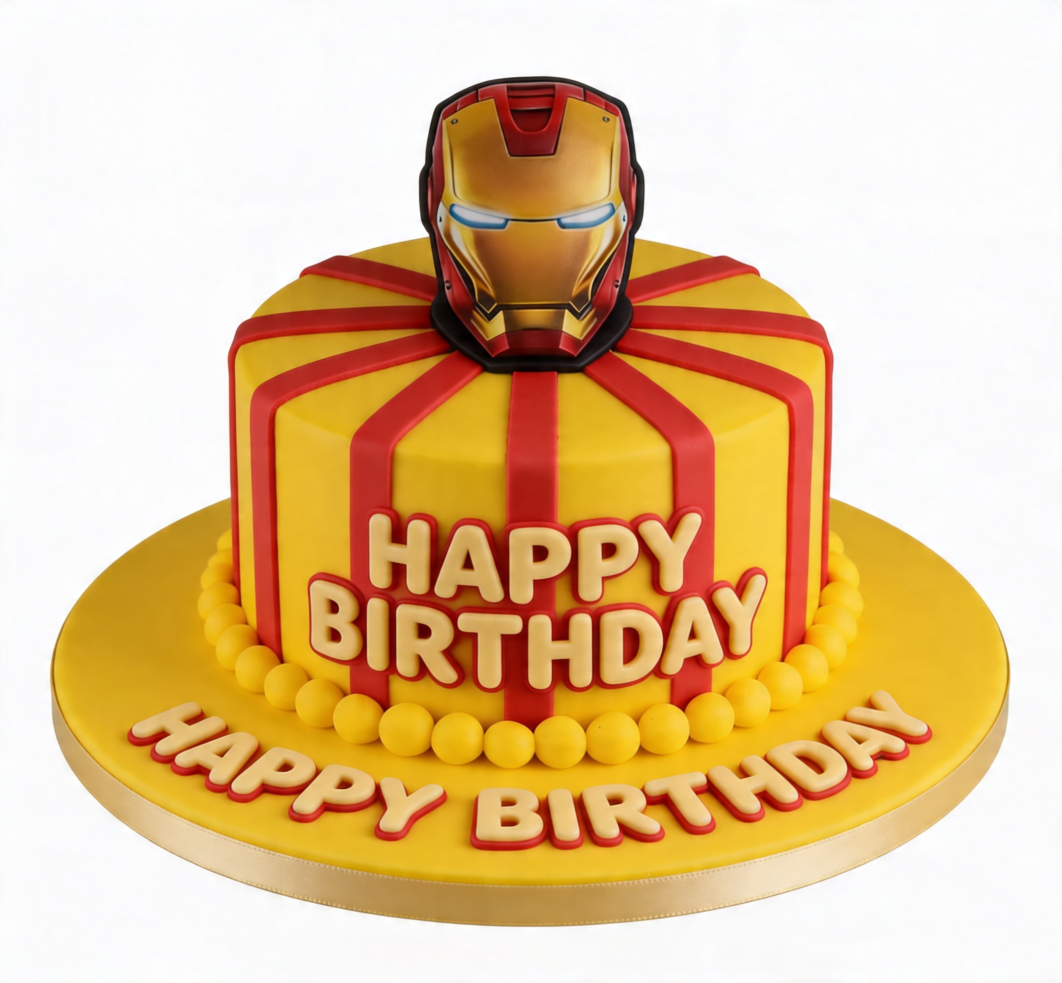 Ironman Birthday Cake