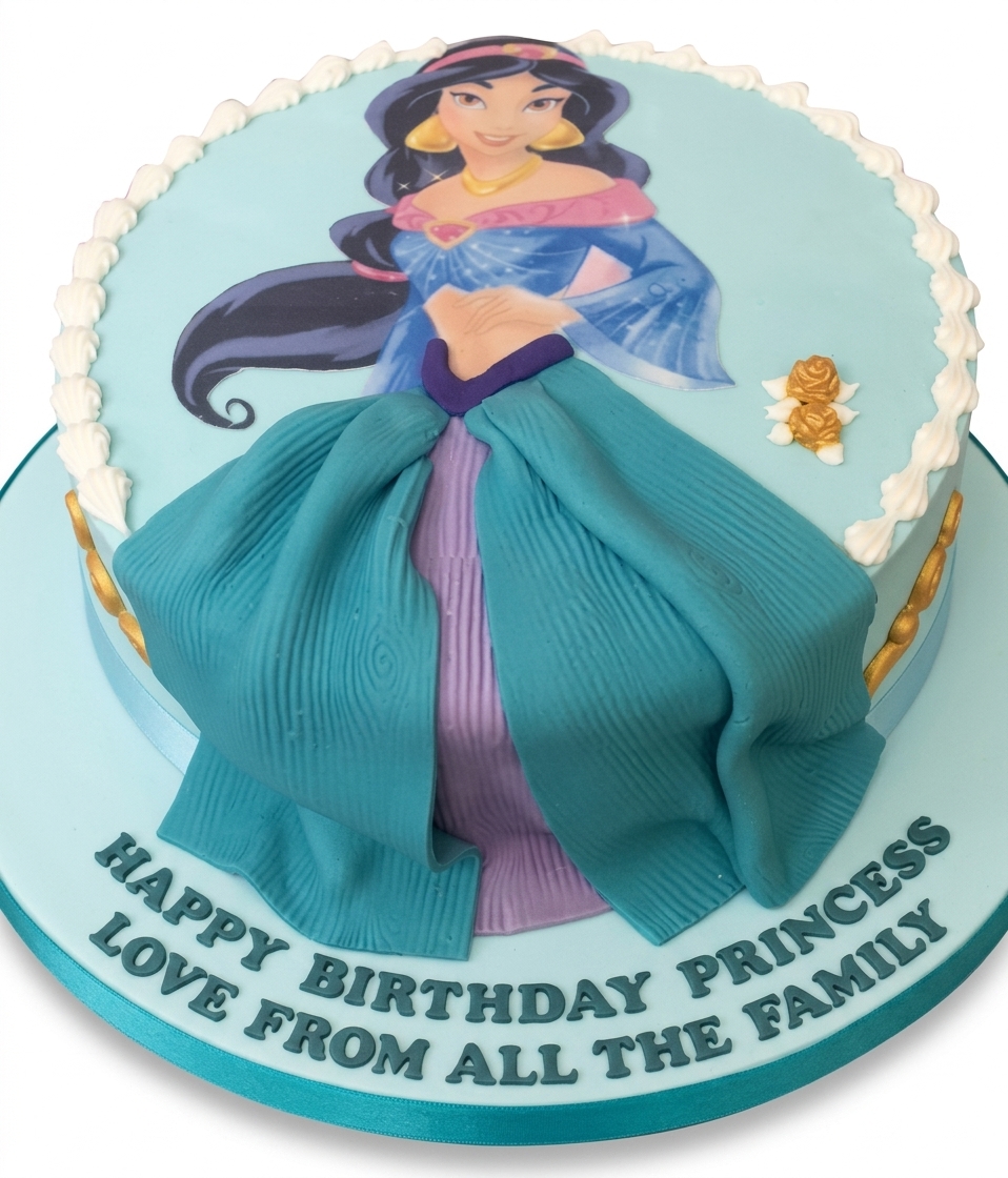 Jasmine Princess Birthday Cake