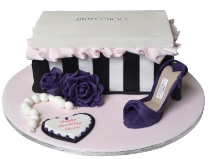 Jimmy Choo Shoe Birthday Cake