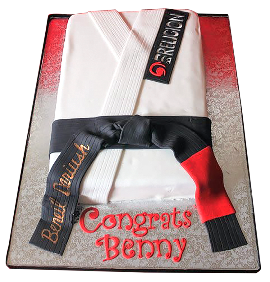 Cake tag karate  CakesDecor