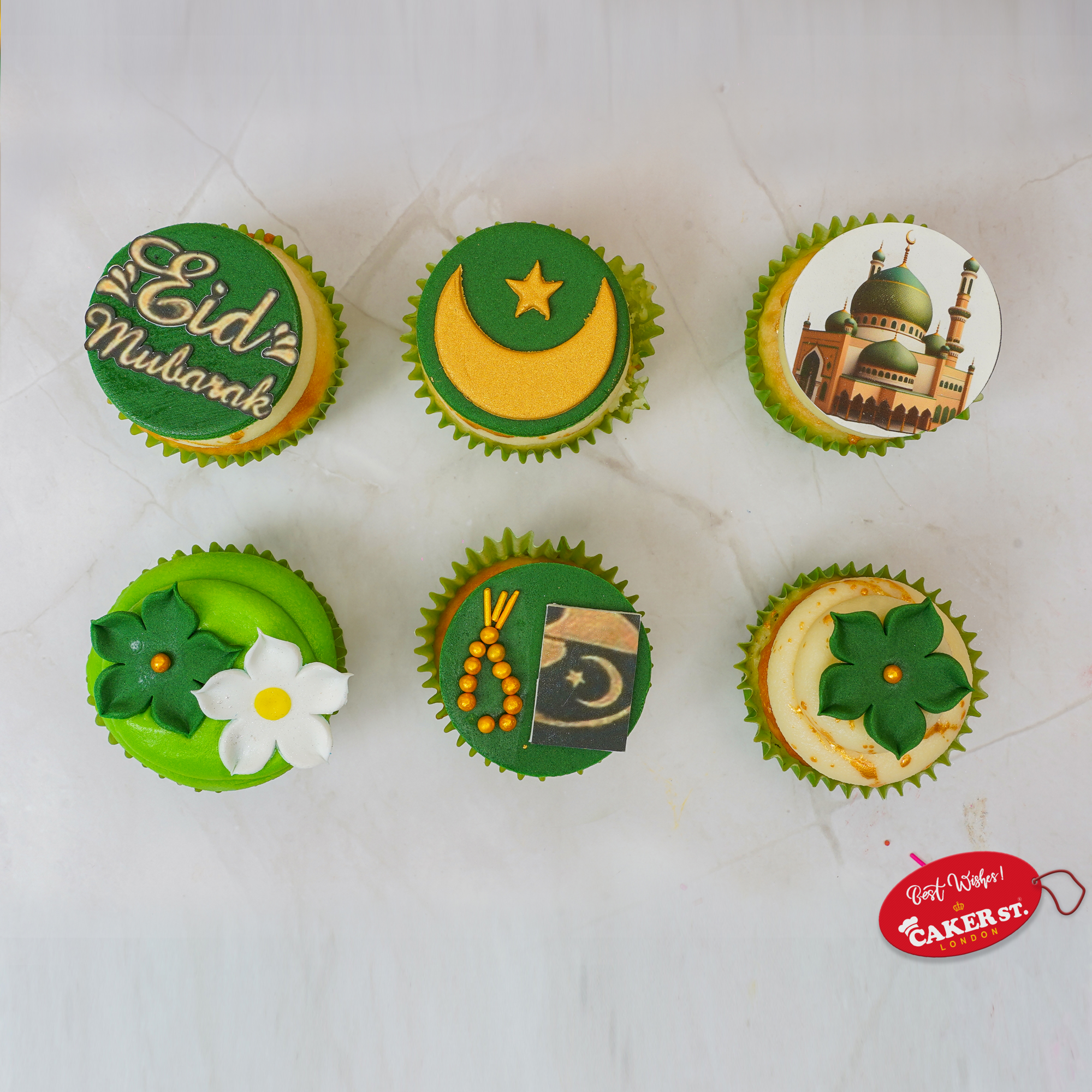 Joyful Indulgence Eid Cupcakes